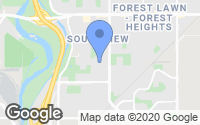 Map of Calgary, AB