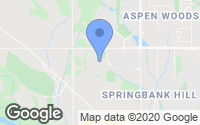 Map of Calgary, AB